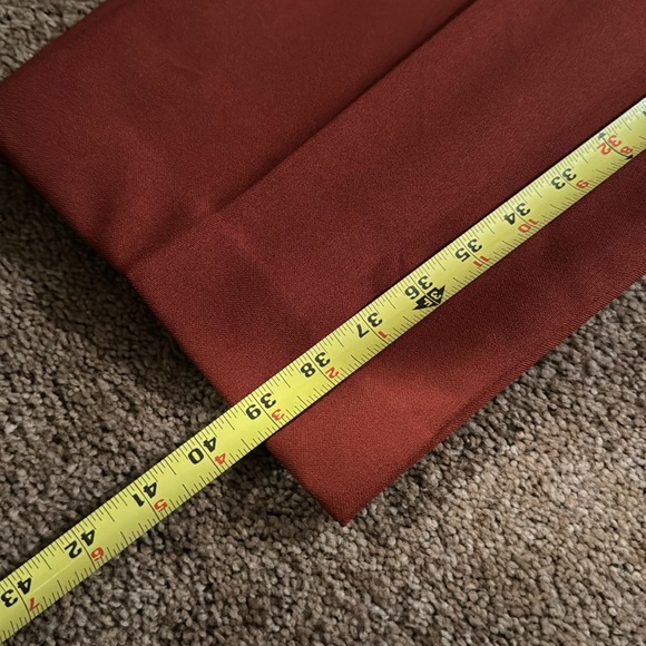 Women’s Burnt Orange 24 W Pant Suit or 3X and 3X Cream Camisole - Picture 10 of 11